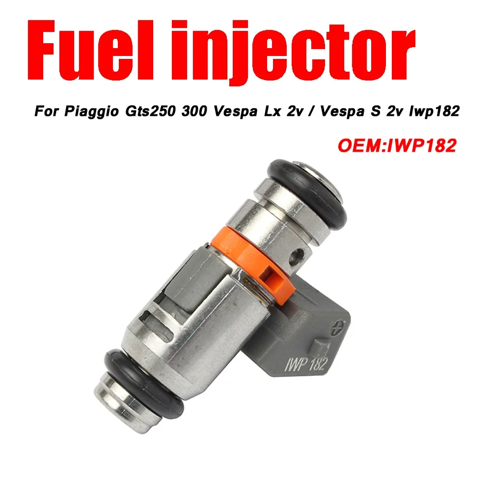 Motorcycle Fuel Injector Nozzle For Piaggio GTS250 300 Vespa LX 2V / Vespa S 2V Iwp182
Motorcycle Fuel Injector Nozzle For Piaggio GTS250 300 Vespa LX 2V / Vespa S 2V Iwp182