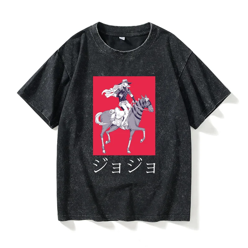 Jojo's Adventure Star Dust Fighter Ichigo Platinum Star Kimura Takato Casual Short Sleeve T-Shirt Cotton round Neck Summer Top
Jojo's Adventure Star Dust Fighter Ichigo Platinum Star Kimura Takato Casual Short Sleeve T-Shirt Cotton round Neck Summer Top