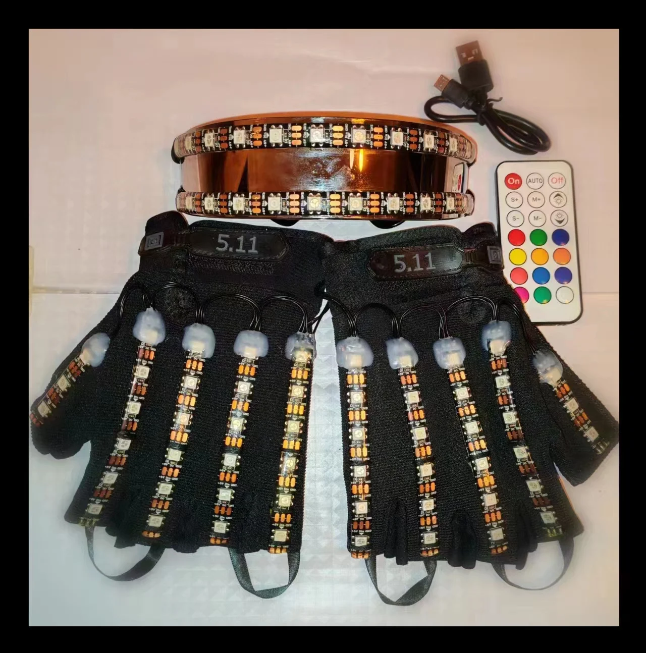 USB Rechargeable LED Glow Gloves Glasses Set Flashing Party Accessories for Rave DJ Nightclub Light Up Costume Gear
USB Rechargeable LED Glow Gloves Glasses Set Flashing Party Accessories for Rave DJ Nightclub Light Up Costume Gear