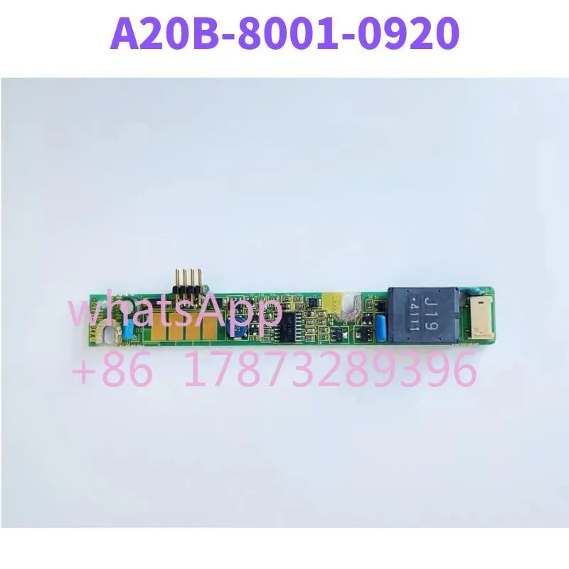 Б/у FANUC A20B-8001-0920 A20B 8001 0920, полоса высокого напряжения протестирована, ОК
Б/у FANUC A20B-8001-0920 A20B 8001 0920, полоса высокого напряжения протестирована, ОК