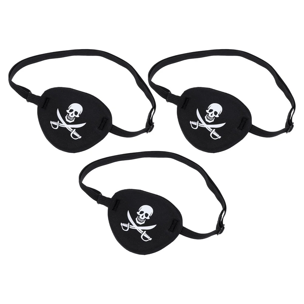 3 Pcs Pirate Dress up Eyepatch Halloween Decor Masquerade Cosplay Mask Portable Patches
3 Pcs Pirate Dress up Eyepatch Halloween Decor Masquerade Cosplay Mask Portable Patches