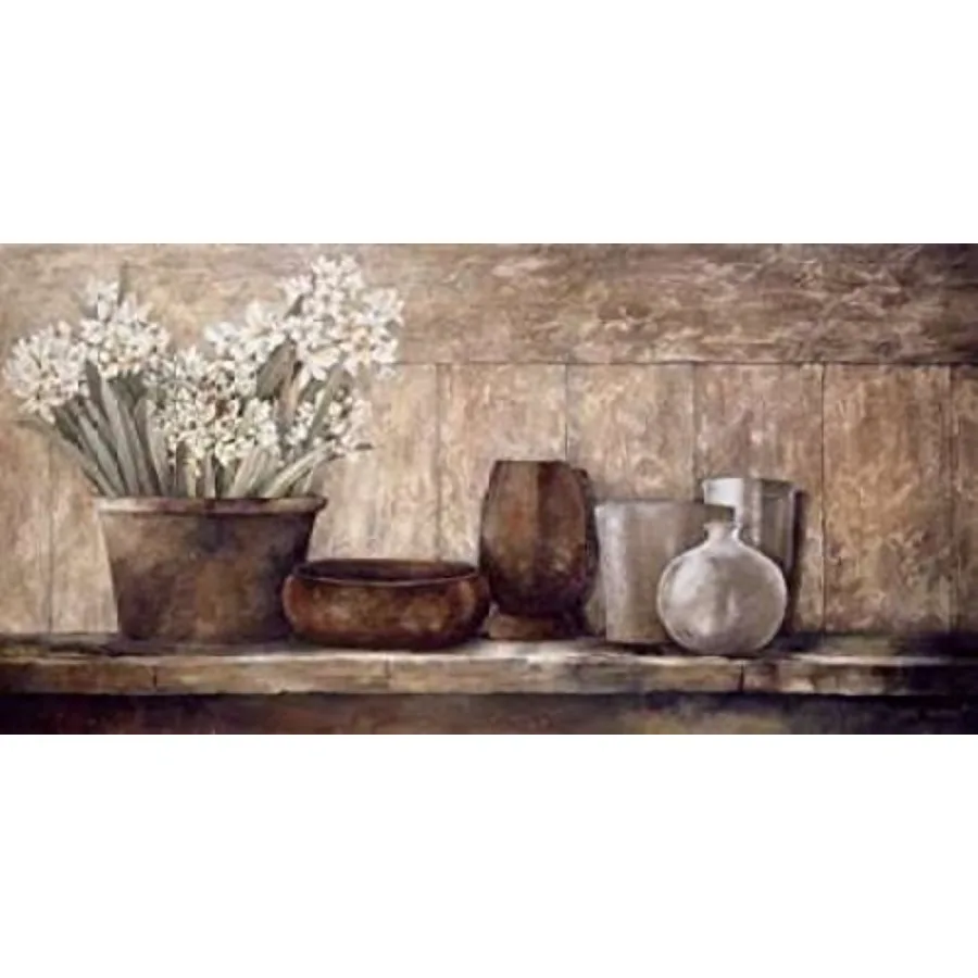 Hyacinth on a Sideboard Poster Print by Linda Thompson 24 x 48
Hyacinth on a Sideboard Poster Print by Linda Thompson 24 x 48