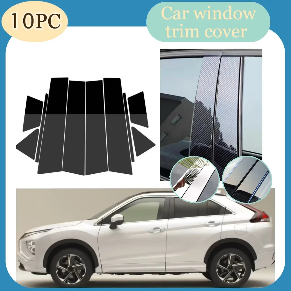 10PCS Glossy Black Pillar Post Fit For Mitsubishi Eclipse Cross 2018-2021 Silver Carbon Door Window Column BC Trim Sticker Cover
10PCS Glossy Black Pillar Post Fit For Mitsubishi Eclipse Cross 2018-2021 Silver Carbon Door Window Column BC Trim Sticker Cover