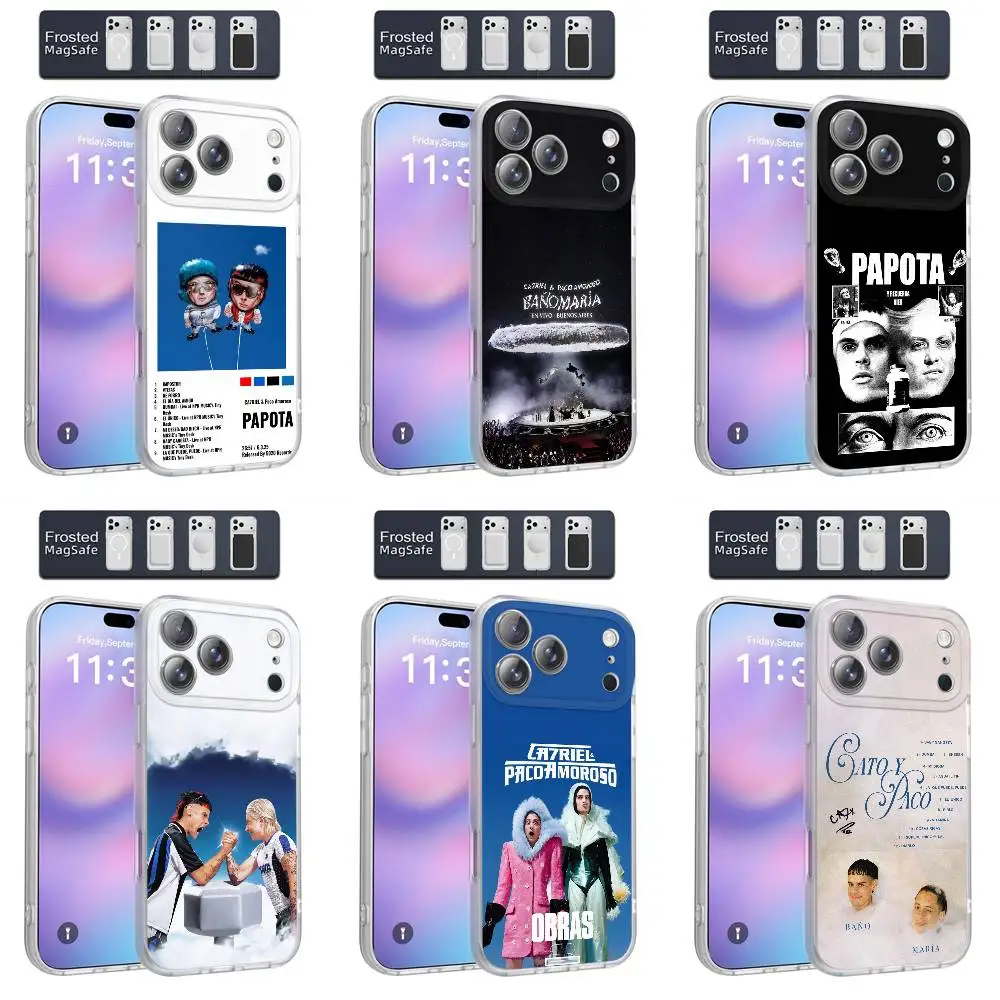 C-CA7RIEL P-Paco Amoroso PAPOTA Phone Case For iPhone 17,16,15,14,13,12,11,Pro,Max,Plus,Air,Mini Magnetic Magsafe Frosted Clear
C-CA7RIEL P-Paco Amoroso PAPOTA Phone Case For iPhone 17,16,15,14,13,12,11,Pro,Max,Plus,Air,Mini Magnetic Magsafe Frosted Clear
