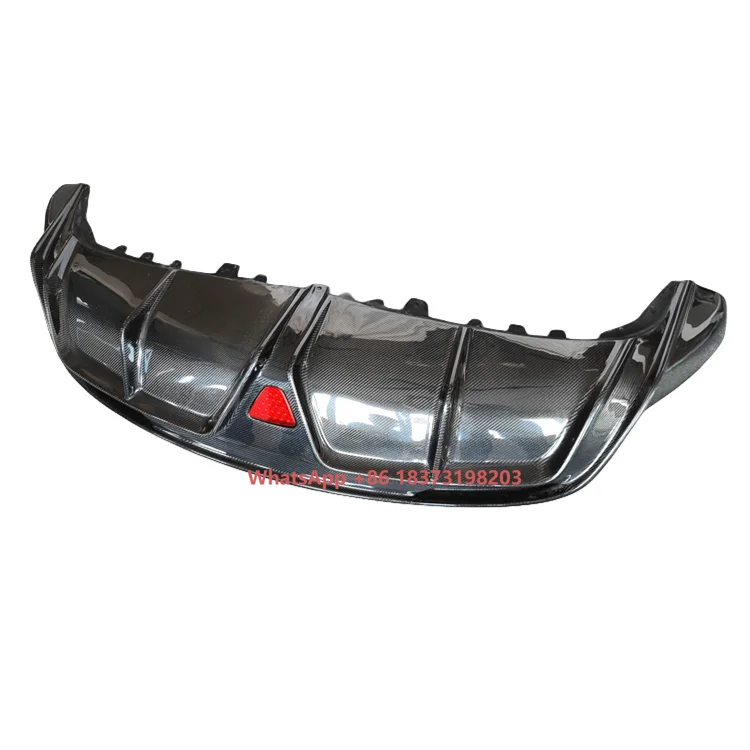 Задний бампер из углеродного волокна с задним диффузором для автомобильных аксессуаров Model Y
Задний бампер из углеродного волокна с задним диффузором для автомобильных аксессуаров Model Y