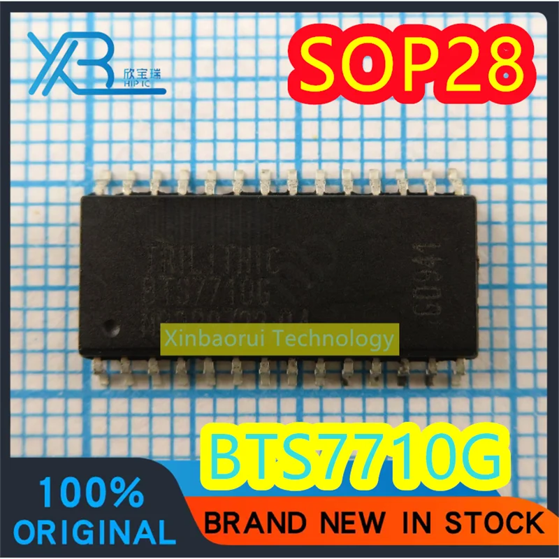 (5/50pieces) BTS7710G BTS7710 SOP28 Commonly used vulnerable IC chips for automotive computer boards Brand new
(5/50pieces) BTS7710G BTS7710 SOP28 Commonly used vulnerable IC chips for automotive computer boards Brand new