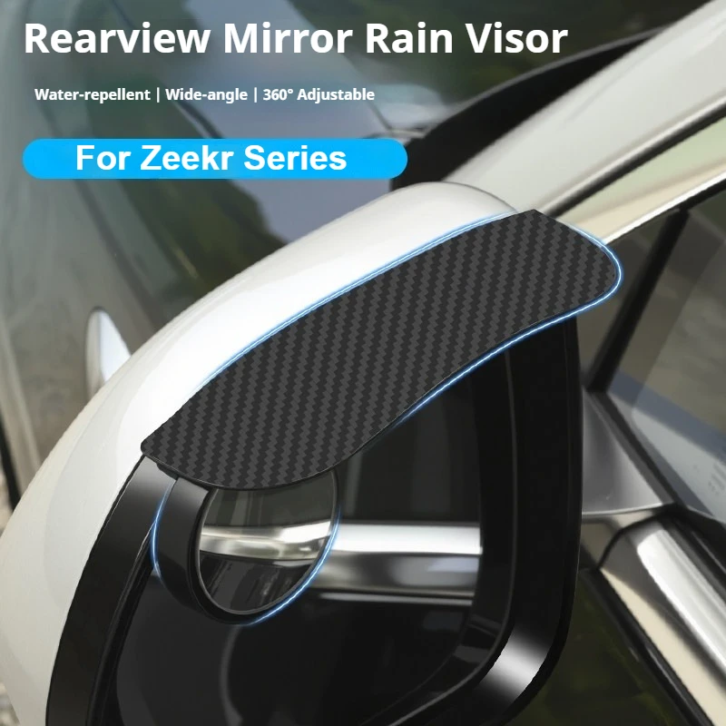For Zeekr 001 007 009 7X 9X X Car Rearview Mirror with Rain Visor and Small Round Mirror Blind Spot Reversing Rainproof Mirror
For Zeekr 001 007 009 7X 9X X Car Rearview Mirror with Rain Visor and Small Round Mirror Blind Spot Reversing Rainproof Mirror