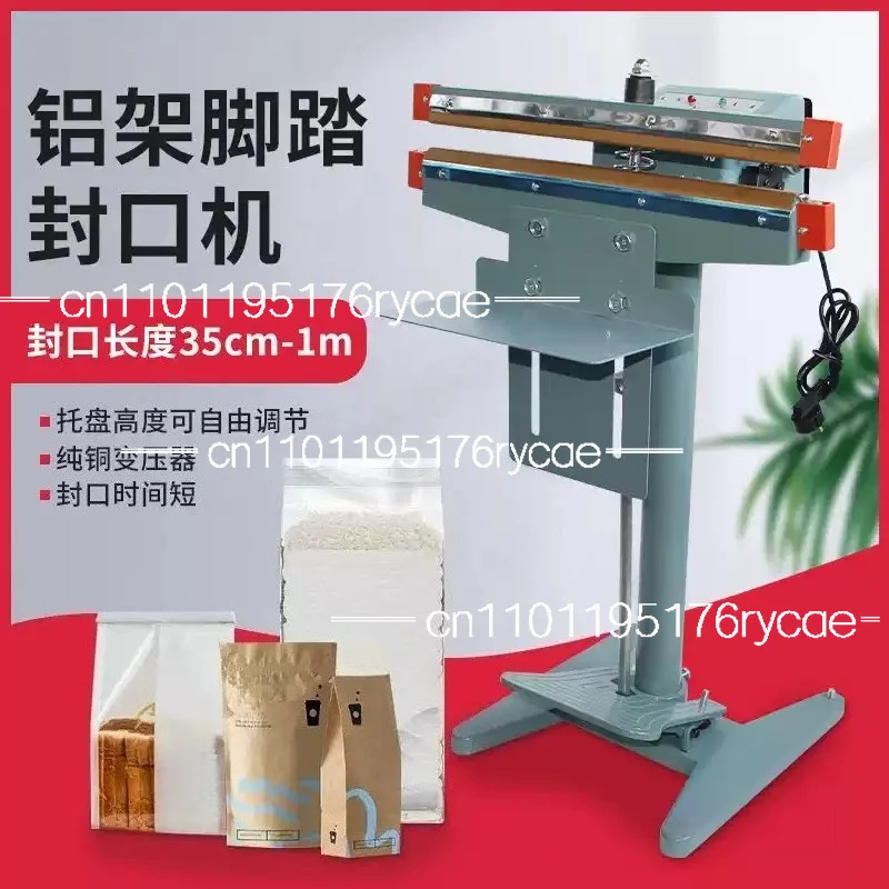 Plastic Bag Rice Tea Foil Bag New Aluminum Frame Pedal Sealing Machine Fast Heat Wide Edge Live
Plastic Bag Rice Tea Foil Bag New Aluminum Frame Pedal Sealing Machine Fast Heat Wide Edge Live