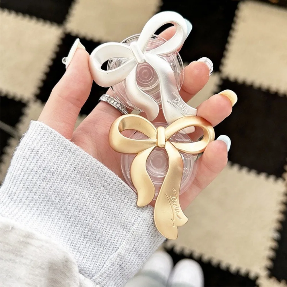 INS Korean Silver Bowknot Griptok Bow Phone Holder Finger Ring Holder Stand Support for iPhone/Samsung Foldable Socket Bracket
INS Korean Silver Bowknot Griptok Bow Phone Holder Finger Ring Holder Stand Support for iPhone/Samsung Foldable Socket Bracket