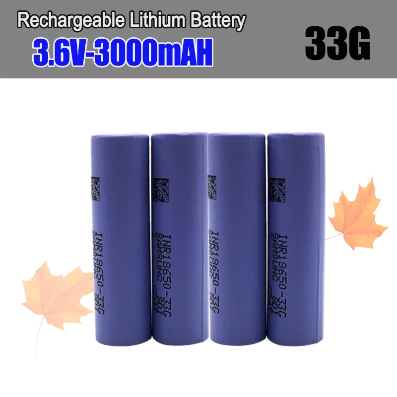 3000mAH 1865033G Lithium-ion Battery Suitable for Electric Tools, Drones, Model Aircraft, etc
3000mAH 1865033G Lithium-ion Battery Suitable for Electric Tools, Drones, Model Aircraft, etc 