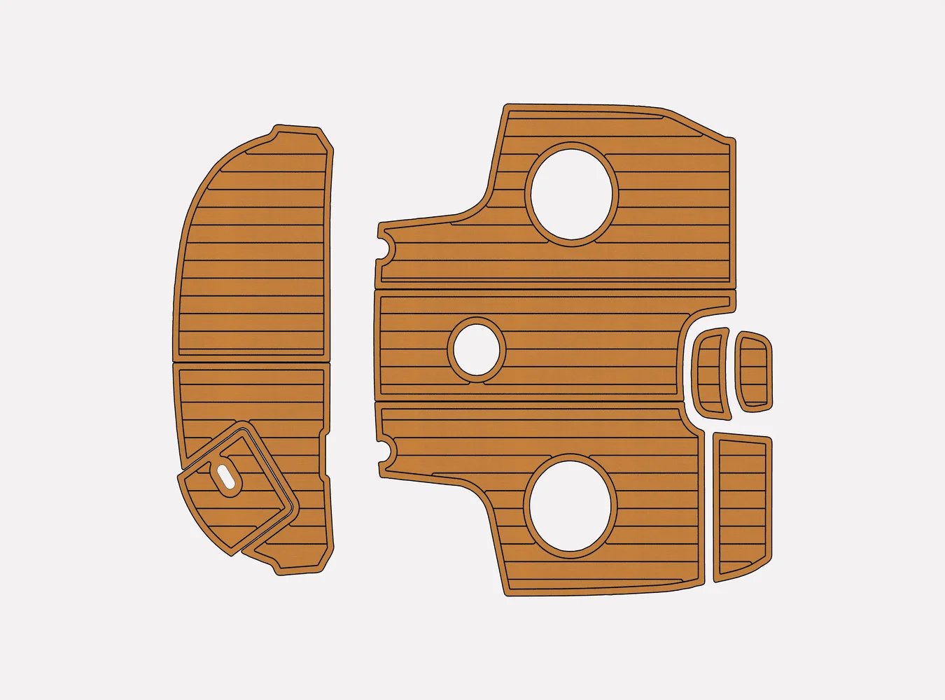 2011-2014 Stingray 225 CR 1/4 дюйма, 6 мм, пена EVA, нескользящий морской коврик из тикового дерева, настил из ПВХ, домашний ковер Aqua, морской пол
2011-2014 Stingray 225 CR 1/4 дюйма, 6 мм, пена EVA, нескользящий морской коврик из тикового дерева, настил из ПВХ, домашний ковер Aqua, морской пол