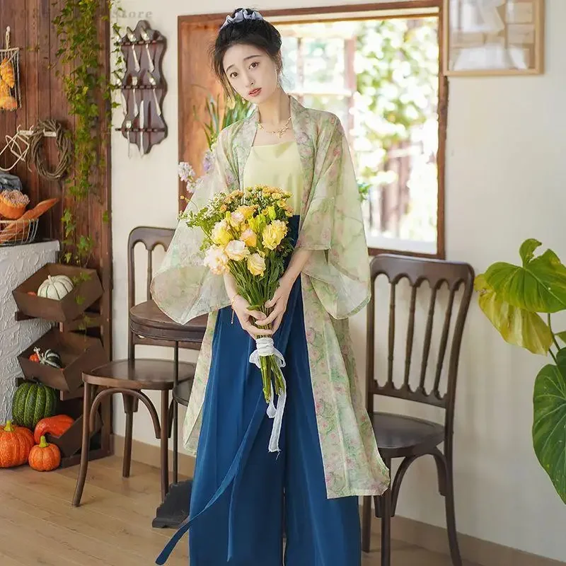 New Chinese Style Traditional Improved Hanfu Female Elegant Classic 3PCS Hanfu Vintage Ancient Song Dynasty Printed Cardigan
New Chinese Style Traditional Improved Hanfu Female Elegant Classic 3PCS Hanfu Vintage Ancient Song Dynasty Printed Cardigan
