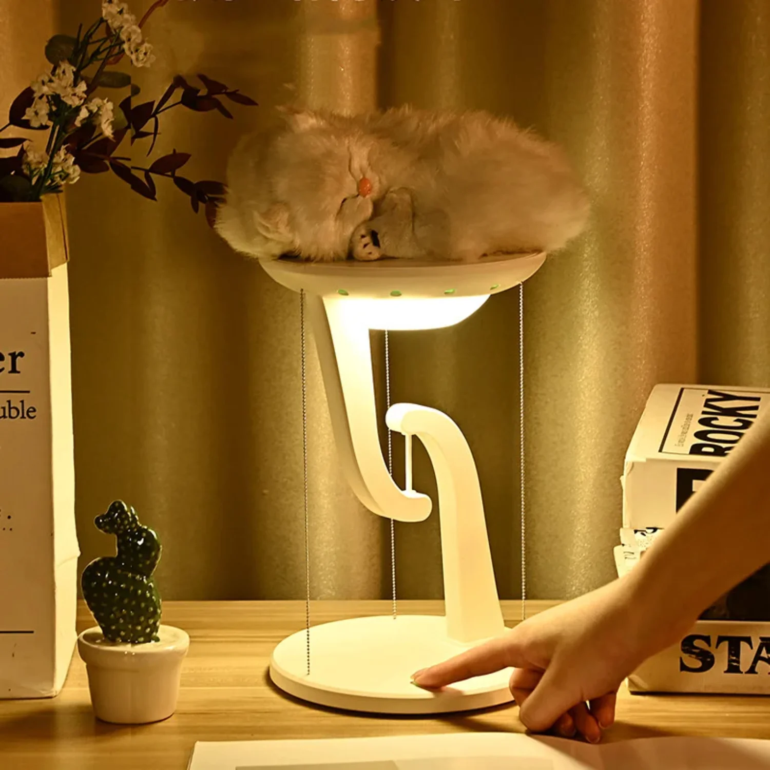 Floating Desk Lamp Table With 15W Wireless Charging, Smart phone Charger, Stepless Dimming Night Light
Floating Desk Lamp Table With 15W Wireless Charging, Smart phone Charger, Stepless Dimming Night Light