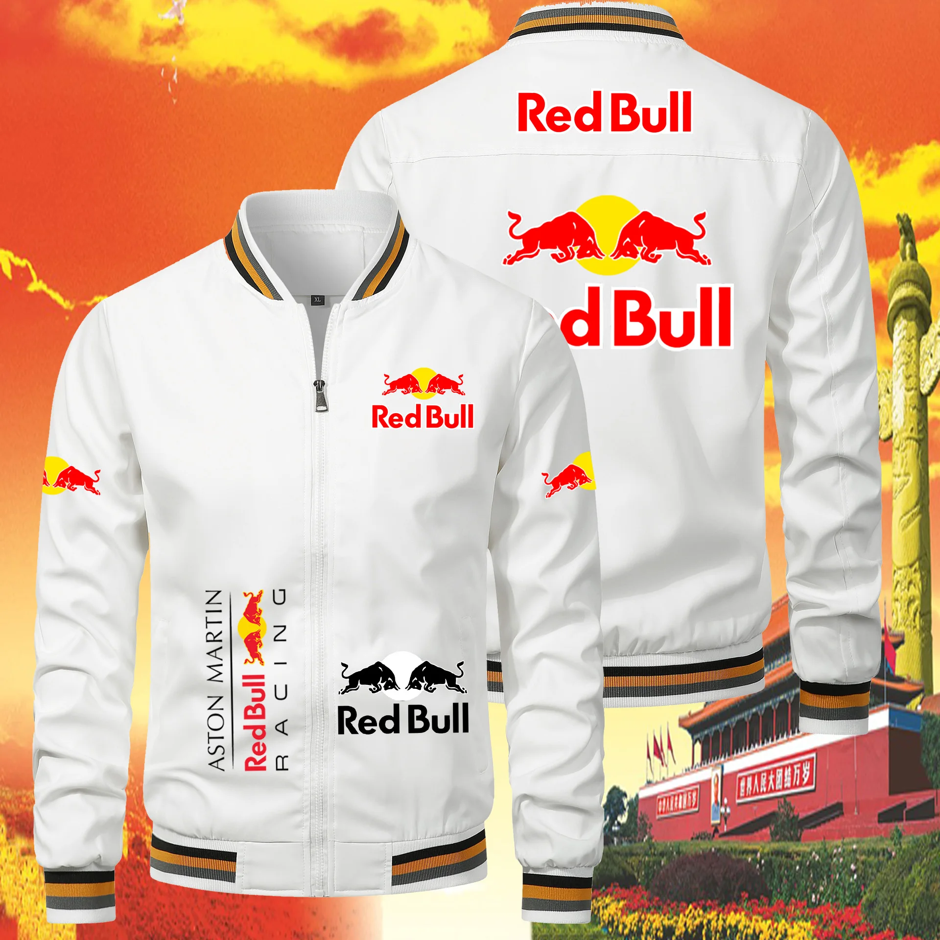 Retro-style Red Bull motorcycle jacket, racing windbreaker, outdoor sports, bicycle, men's coat, new 2025 series
Retro-style Red Bull motorcycle jacket, racing windbreaker, outdoor sports, bicycle, men's coat, new 2025 series