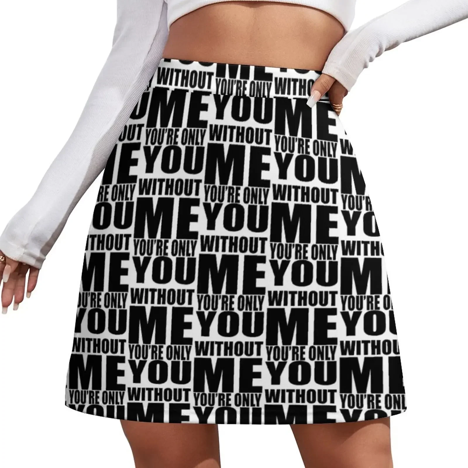 Without me you're only you Mini Skirt luxury women skirts luxury clothes women korean clothes ladies
Without me you're only you Mini Skirt luxury women skirts luxury clothes women korean clothes ladies