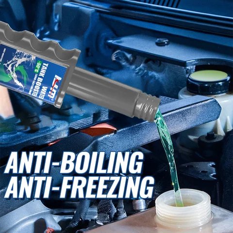 LOORSAN Anticongelante e Líquido Refrigerante 60ml, Proteção Contra Corrosão e Ferrugem, Para Tanque de Água do Motor de Carros, Caminhões e SUVs, Proteção para Todas as Estações