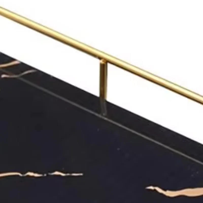 Modern Style Storage Rack Iron Frame Marble Pattern Tray Large Capacity Marble Pattern Shelf for Toiletries Cosmetics Jewelry
Modern Style Storage Rack Iron Frame Marble Pattern Tray Large Capacity Marble Pattern Shelf for Toiletries Cosmetics Jewelry