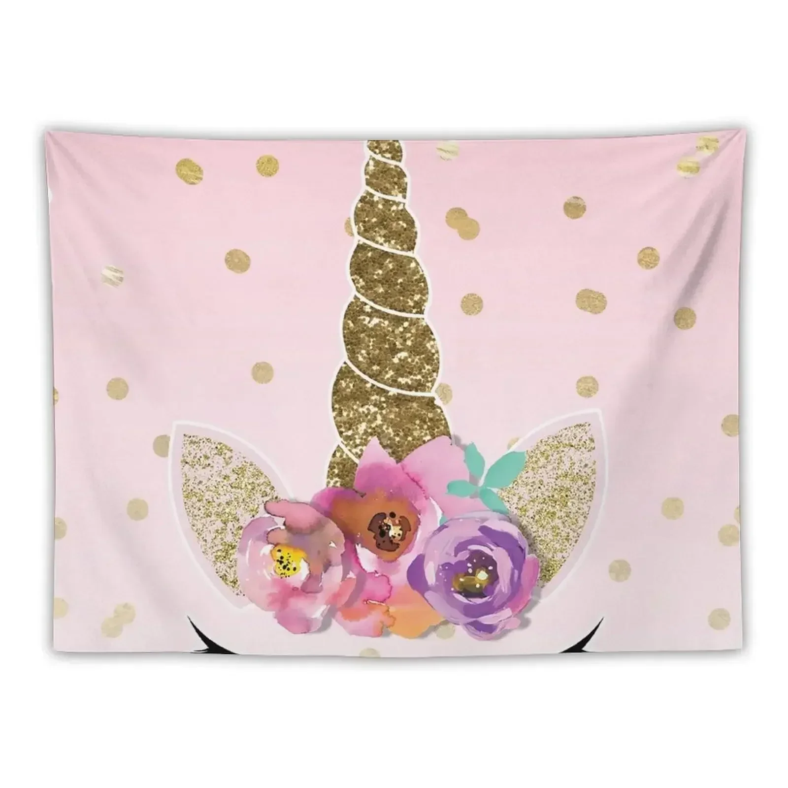 Floral Unicorn Horn & Gold Confetti Tapestry Decorations For Room Things To The Room Tapestry
Floral Unicorn Horn & Gold Confetti Tapestry Decorations For Room Things To The Room Tapestry