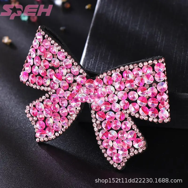 Hair clip back head spring hair clip Japanese and bow with diamond crystal fashion temperament adult top clip
Hair clip back head spring hair clip Japanese and bow with diamond crystal fashion temperament adult top clip