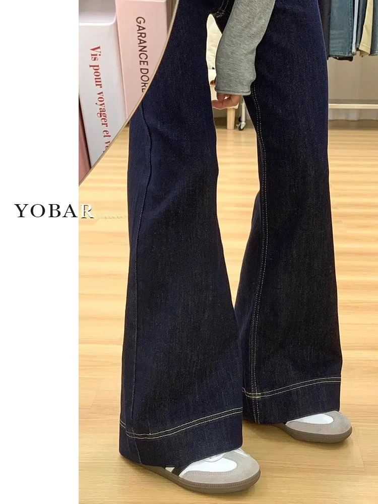 Loose High Waist A-Line Wide Leg Jeans Women's Autumn Winter Slimming Pear Shape Body Straight Cut Denim Pants
Loose High Waist A-Line Wide Leg Jeans Women's Autumn Winter Slimming Pear Shape Body Straight Cut Denim Pants