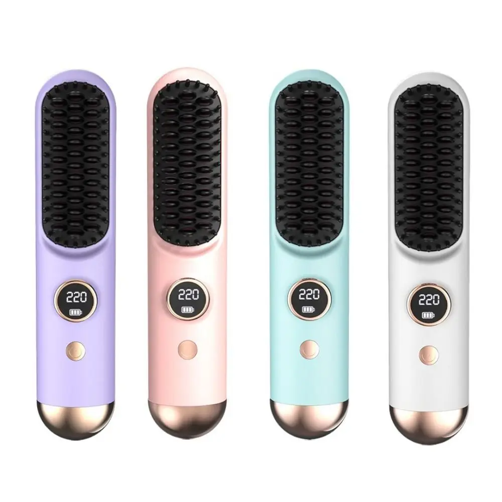 New Wireless Hair Straightener 120-220C° 9 Temp Settings Straight Hair Comb Type-C Rechargeable Straightening Comb
New Wireless Hair Straightener 120-220C° 9 Temp Settings Straight Hair Comb Type-C Rechargeable Straightening Comb