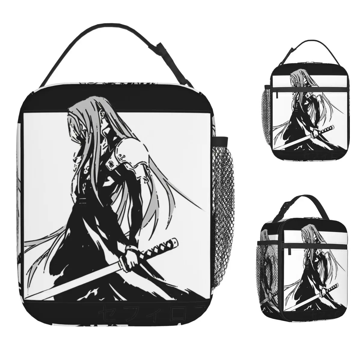Sephiroth Ffvii Popular Anime Lunch Bag Portable Zipper Lunch Box Travel Graphic Design Cooler Bag Vintage Oxford Tote Food Bags
Sephiroth Ffvii Popular Anime Lunch Bag Portable Zipper Lunch Box Travel Graphic Design Cooler Bag Vintage Oxford Tote Food Bags