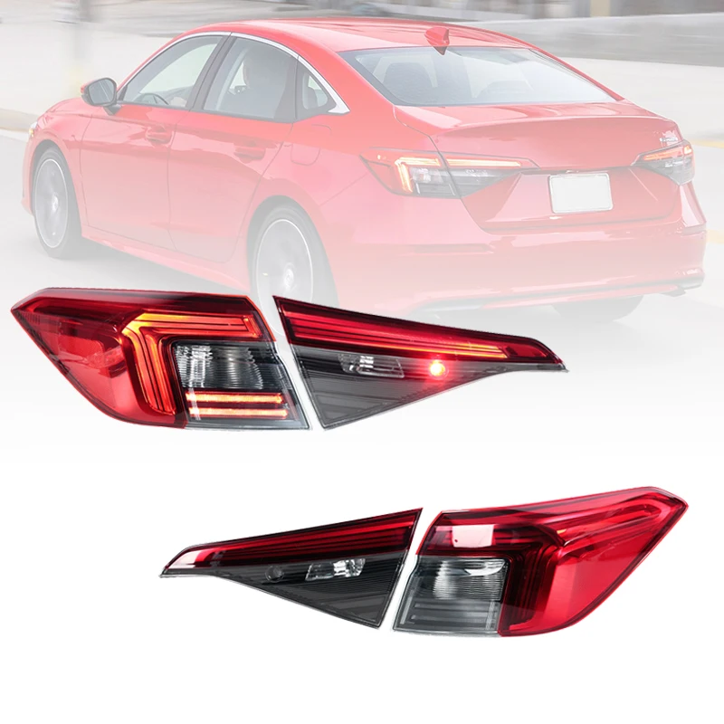 Car Tail Light For Honda Civic 2022 2023 11Th GEN Sedan 33500-T20-A01 33550-T20-A01 Rear Driving Lamp Tail Brake Lamp Assembly
Car Tail Light For Honda Civic 2022 2023 11Th GEN Sedan 33500-T20-A01 33550-T20-A01 Rear Driving Lamp Tail Brake Lamp Assembly