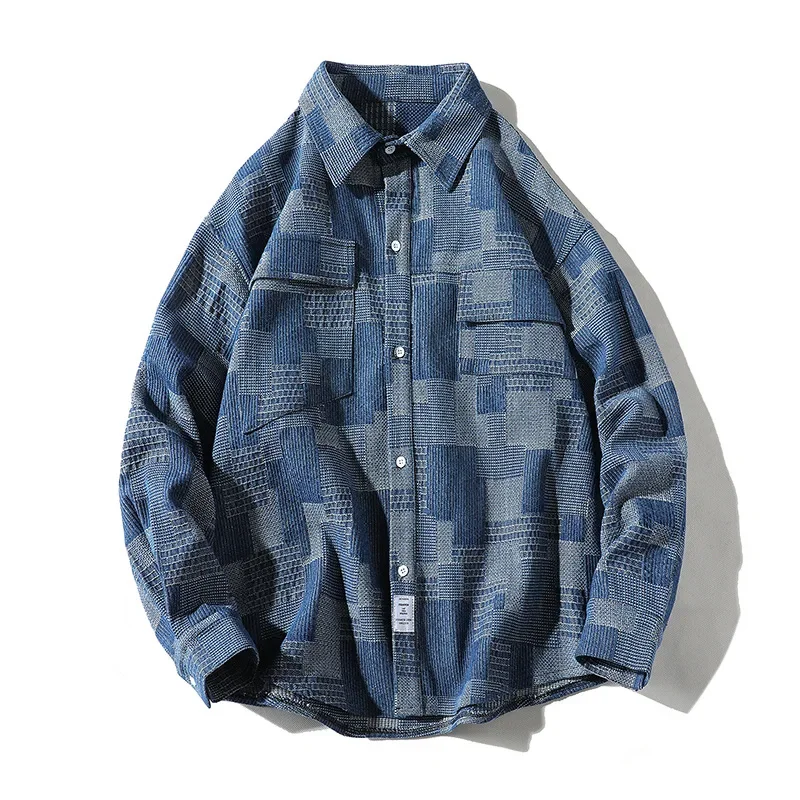 2023 Spring New Men's Loose Plaid Cool Long Sleeve Shirt Large Fashion Casual Shirt
2023 Spring New Men's Loose Plaid Cool Long Sleeve Shirt Large Fashion Casual Shirt