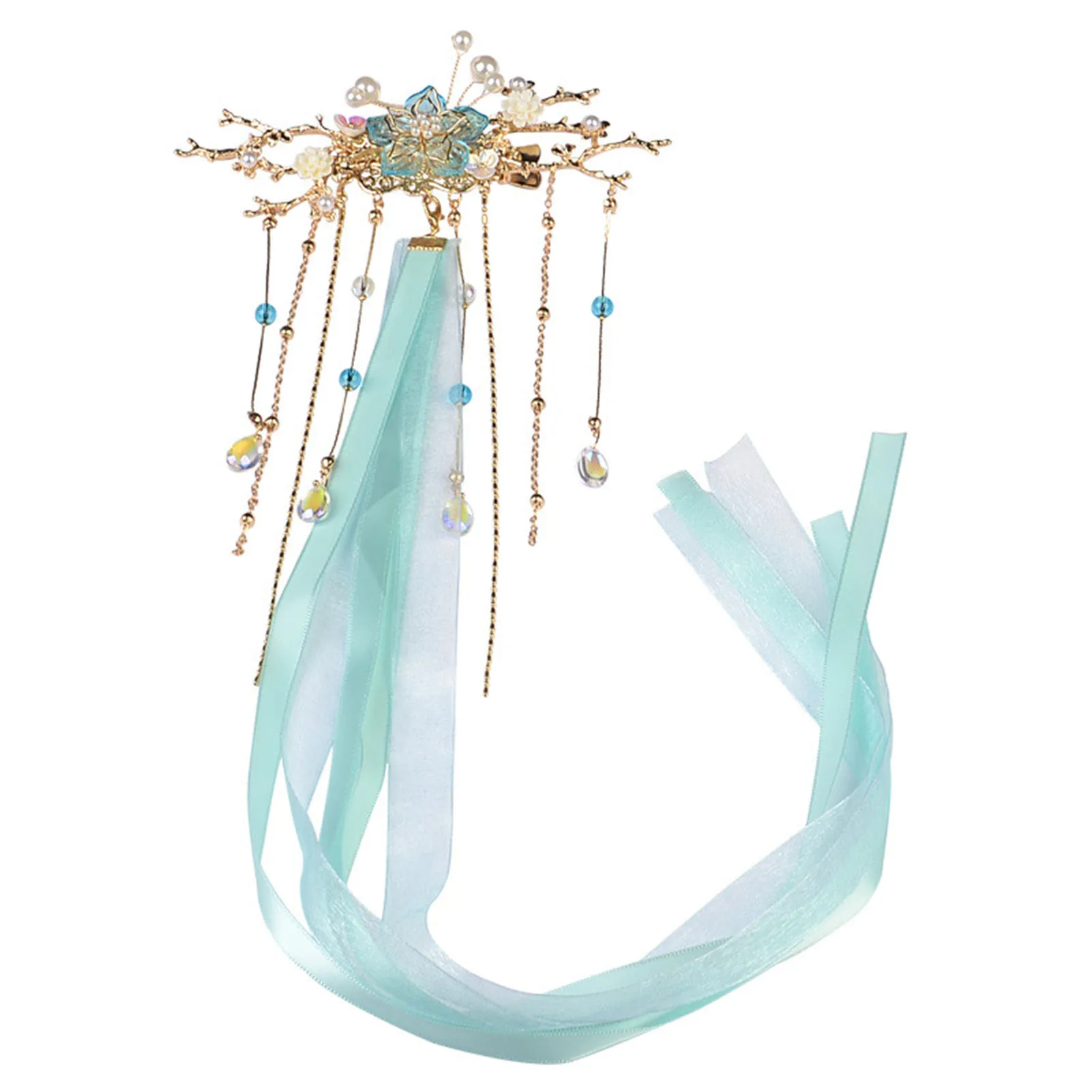 Vintage Tassel Hair Clip Ethnic Style Handmade Alloy Headdress with Ribbon for Hair DIY Accessory Hair Styling
Vintage Tassel Hair Clip Ethnic Style Handmade Alloy Headdress with Ribbon for Hair DIY Accessory Hair Styling