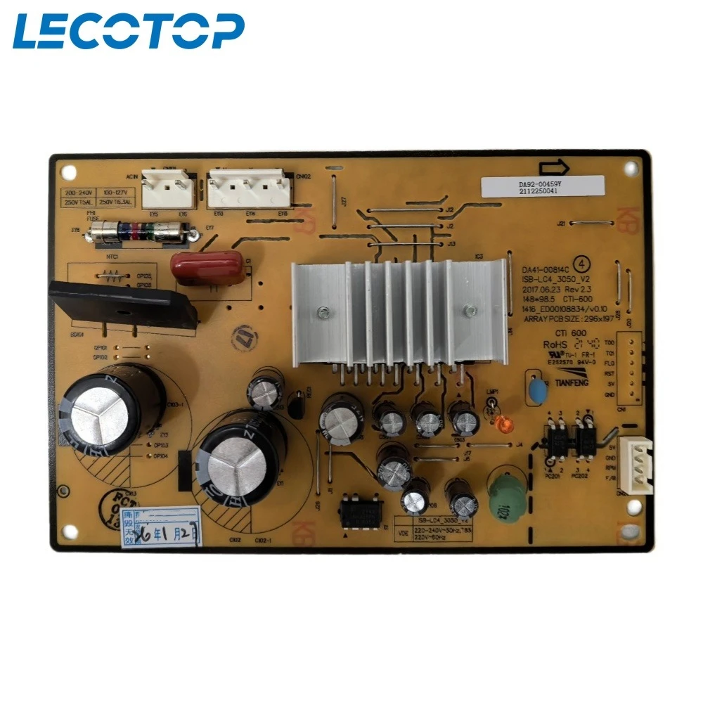 New DA92-00459Y Circuit PCB DA41-00814C Control Board For Samsung Refrigerator Fridge Motherboard Freezer Spare Parts
New DA92-00459Y Circuit PCB DA41-00814C Control Board For Samsung Refrigerator Fridge Motherboard Freezer Spare Parts
