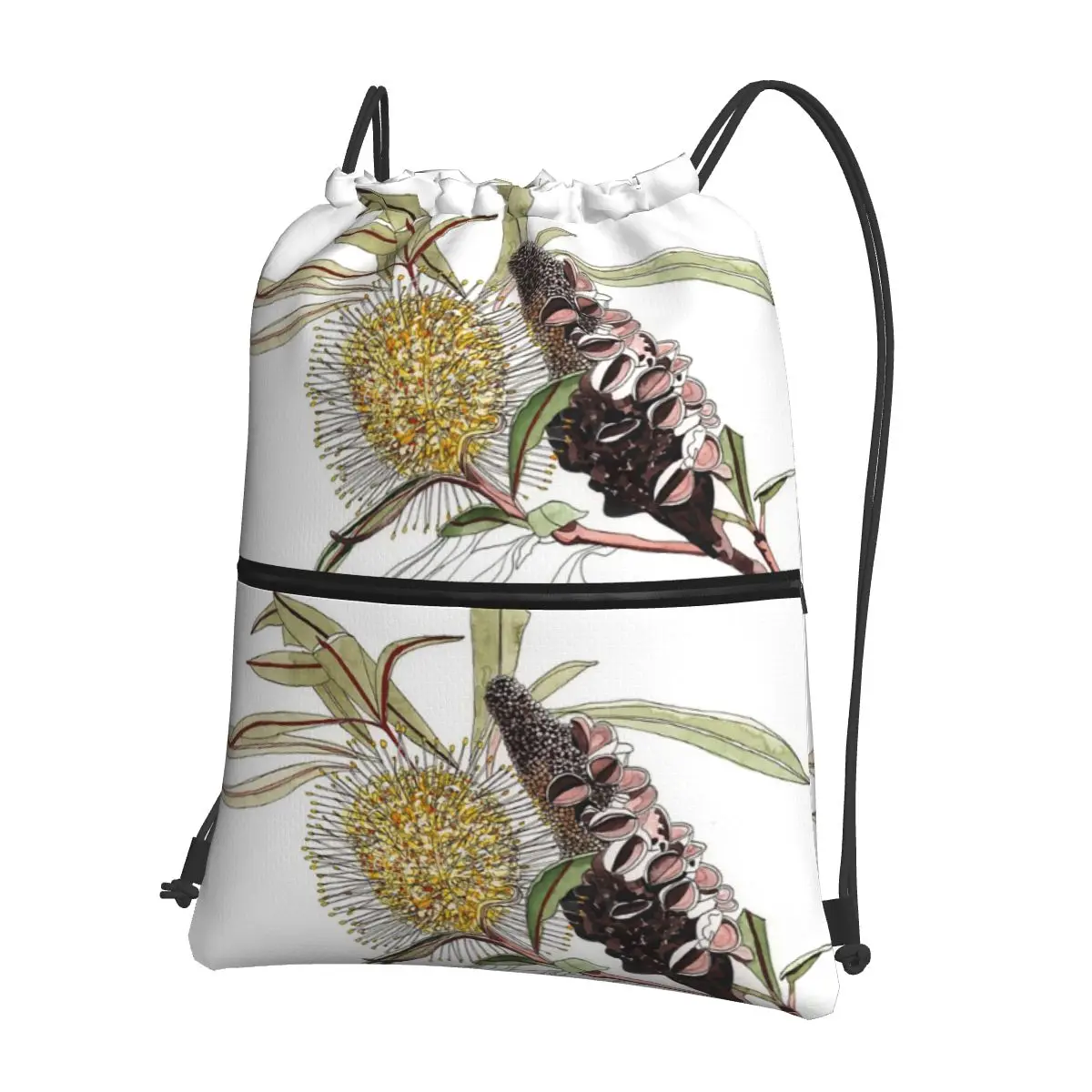 Banksia Flower Pod Australian Flora Yellow Backpacks Casual Drawstring Bags Sports Bag Book Bags for Man Woman Students
Banksia Flower Pod Australian Flora Yellow Backpacks Casual Drawstring Bags Sports Bag Book Bags for Man Woman Students