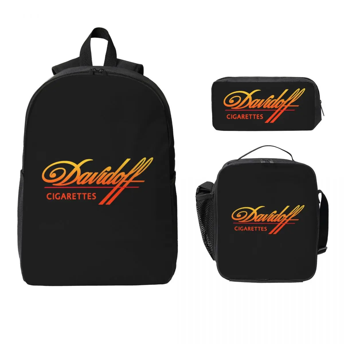 Davidoff Cigar Backpack Student Boys Girls BookBag School Bag Laptop Shoulder Bags 3ps Insulated Lunch Bag Pencil Case
Davidoff Cigar Backpack Student Boys Girls BookBag School Bag Laptop Shoulder Bags 3ps Insulated Lunch Bag Pencil Case