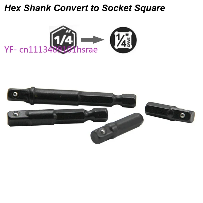 5PCS 1/4 Hex Shank Socket Adapter Square Conversion Connector Extension Rod for Impact Drill Electric Wrench Use
5PCS 1/4 Hex Shank Socket Adapter Square Conversion Connector Extension Rod for Impact Drill Electric Wrench Use