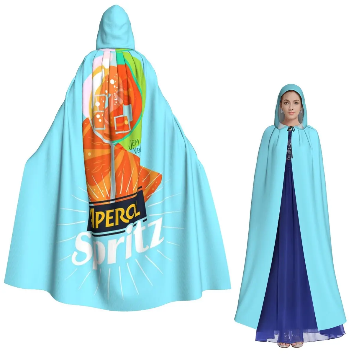 Красочный - APEROL SPRITZ длинный плащ с капюшоном ведьма средневековый костюм косплей накидка Хэллоуин пальто для взрослых унисекс
Красочный - APEROL SPRITZ длинный плащ с капюшоном ведьма средневековый костюм косплей накидка Хэллоуин пальто для взрослых унисекс