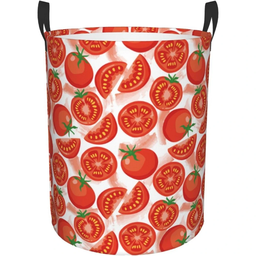 Large Laundry Basket with Handles - Cute Tomato Food Baby Kids Dirty Clothes Laundry Hamper
Large Laundry Basket with Handles - Cute Tomato Food Baby Kids Dirty Clothes Laundry Hamper