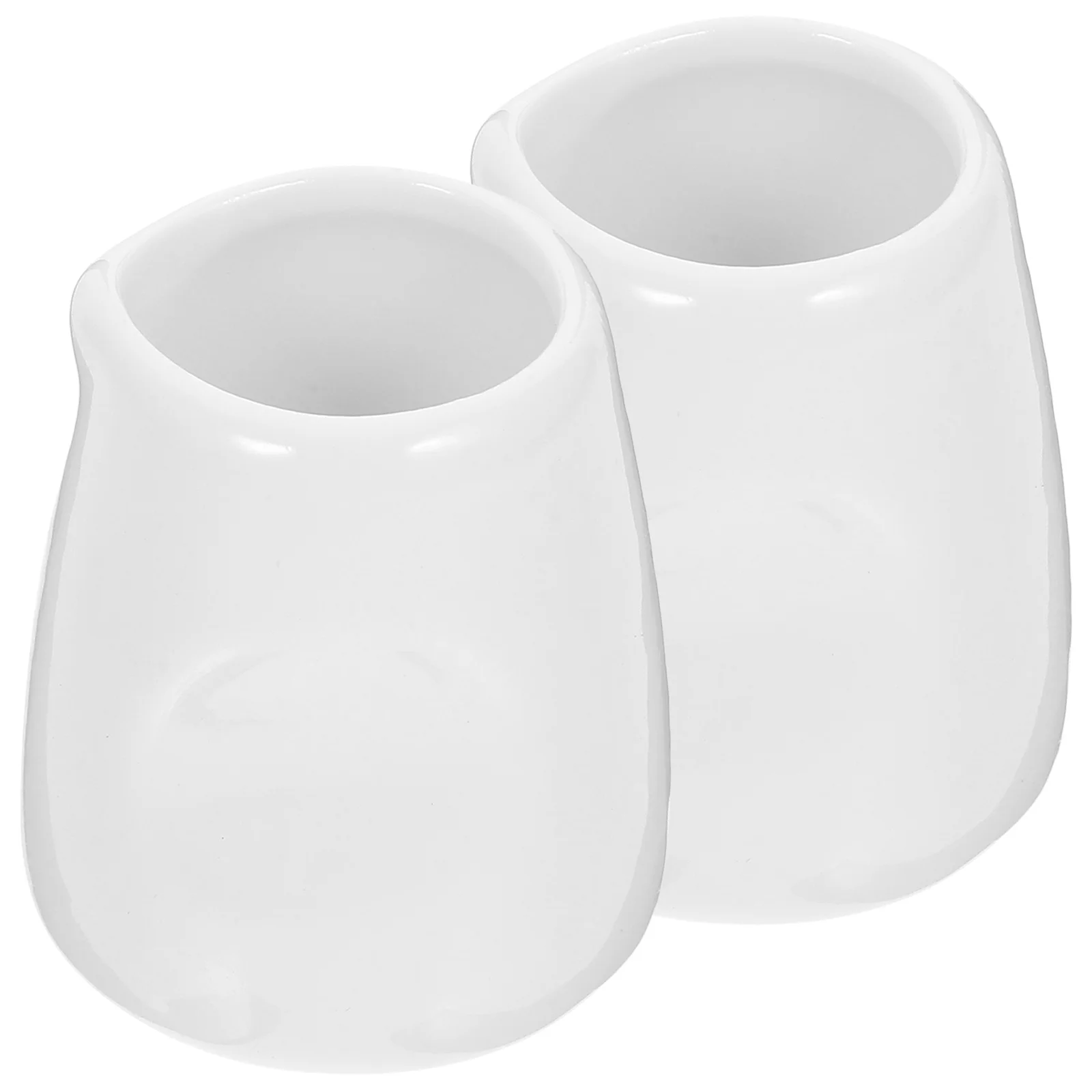2Pcs Mini Ceramic Sauce Cup Compact Design Multifunction Coffee Milk Tea Honey Syrup Dispenser Sauce Cup Mini Ceramic Pitcher 
2Pcs Mini Ceramic Sauce Cup Compact Design Multifunction Coffee Milk Tea Honey Syrup Dispenser Sauce Cup Mini Ceramic Pitcher
