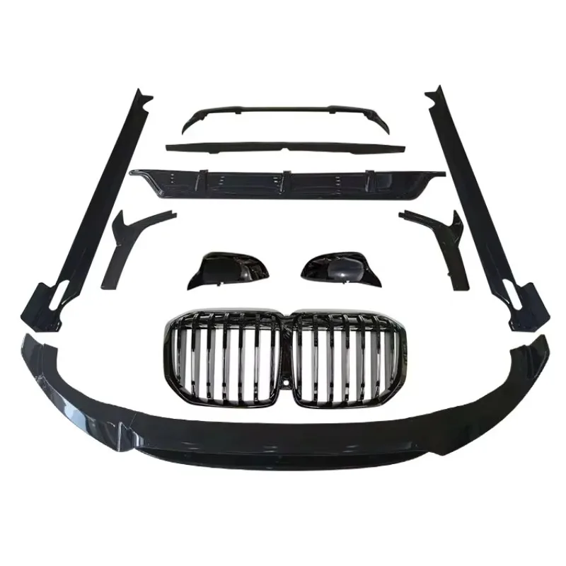 Tom AutoG07 23+ Black Kit for X7 G07 Lci Upgrade Black Knight Bodykit Front Lip Diffuser Side Skirt Spoiler Grill Mirror Cov
Tom AutoG07 23+ Black Kit for X7 G07 Lci Upgrade Black Knight Bodykit Front Lip Diffuser Side Skirt Spoiler Grill Mirror Cov