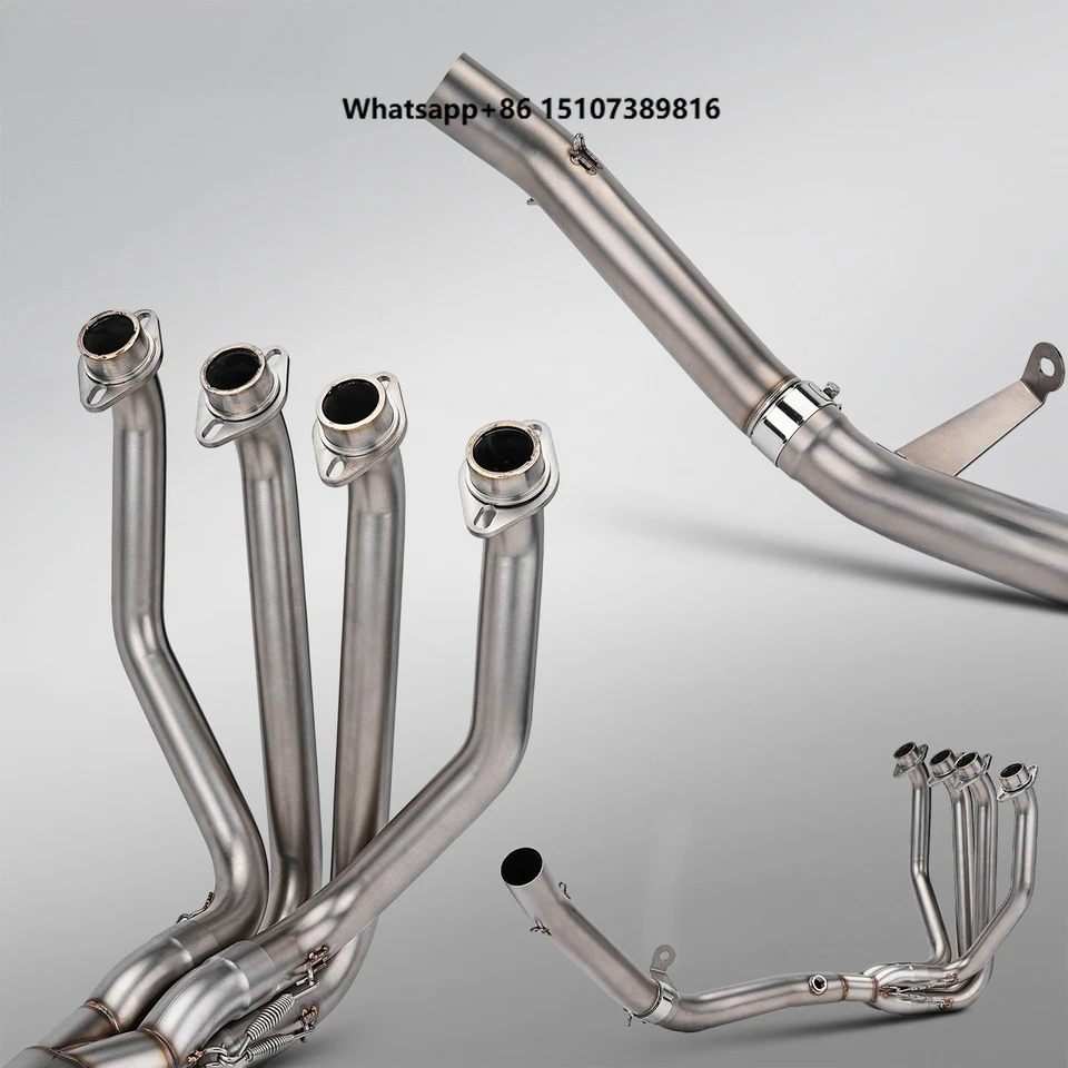 For 1000 Motorcycle Exhaust System Modification Stainless Steel/Ti Alloy Silver Front Section Exhaust Pipe 2015
For 1000 Motorcycle Exhaust System Modification Stainless Steel/Ti Alloy Silver Front Section Exhaust Pipe 2015