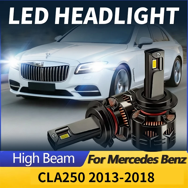 1:1 Replacement H7 LED Headlight Bulb - 100W Error-Free Bright White Lights for Mercedes Benz CLA250 2013-2018 2014 2015 2016
1:1 Replacement H7 LED Headlight Bulb - 100W Error-Free Bright White Lights for Mercedes Benz CLA250 2013-2018 2014 2015 2016