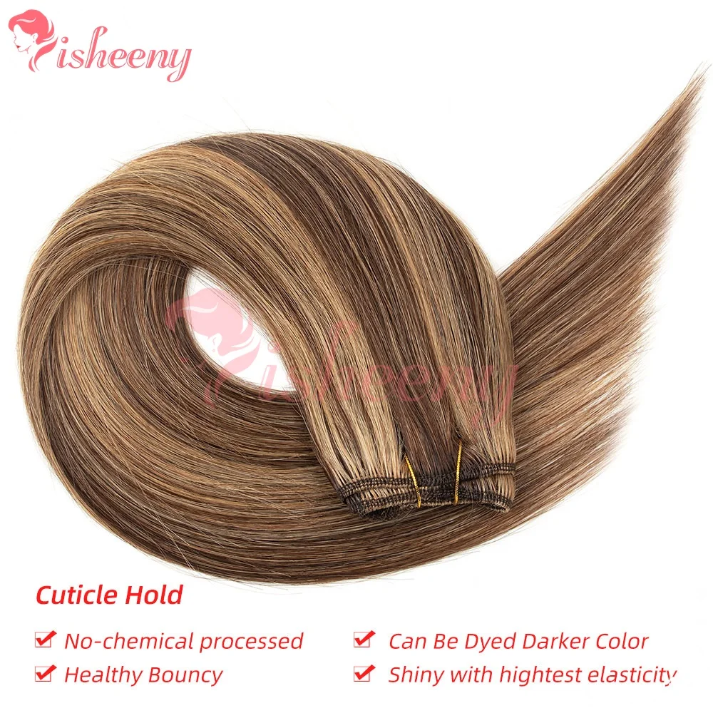 Isheeny Double Weft Cuticle Remy Human Hair Weft Extensions 50g Pack Multiple Shades for Sew-In Hair Bundles Daily Use
Isheeny Double Weft Cuticle Remy Human Hair Weft Extensions 50g Pack Multiple Shades for Sew-In Hair Bundles Daily Use