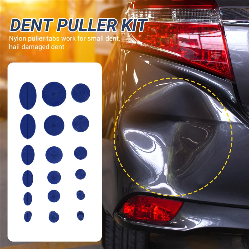 WO-90 Pcs Puller Tabs Paintless Dent Repair Tabs Glue Pulling Tabs Kit For Small Dent
WO-90 Pcs Puller Tabs Paintless Dent Repair Tabs Glue Pulling Tabs Kit For Small Dent