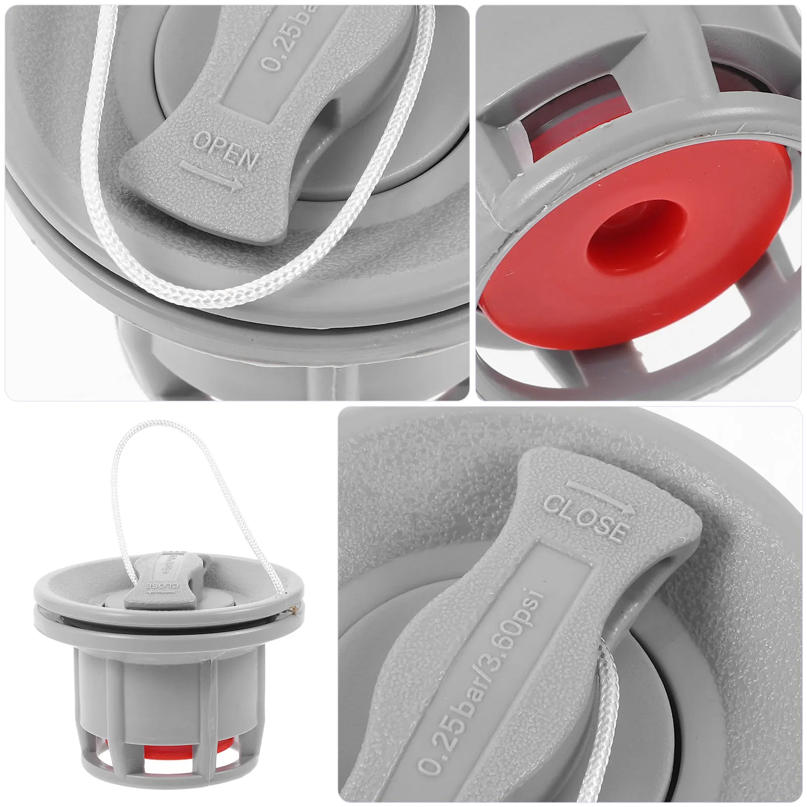 High Pressure Inflatable Boat Valve For Kayak Air Durable Pom Material Leakproof Valve With Spring Protection Screen
High Pressure Inflatable Boat Valve For Kayak Air Durable Pom Material Leakproof Valve With Spring Protection Screen