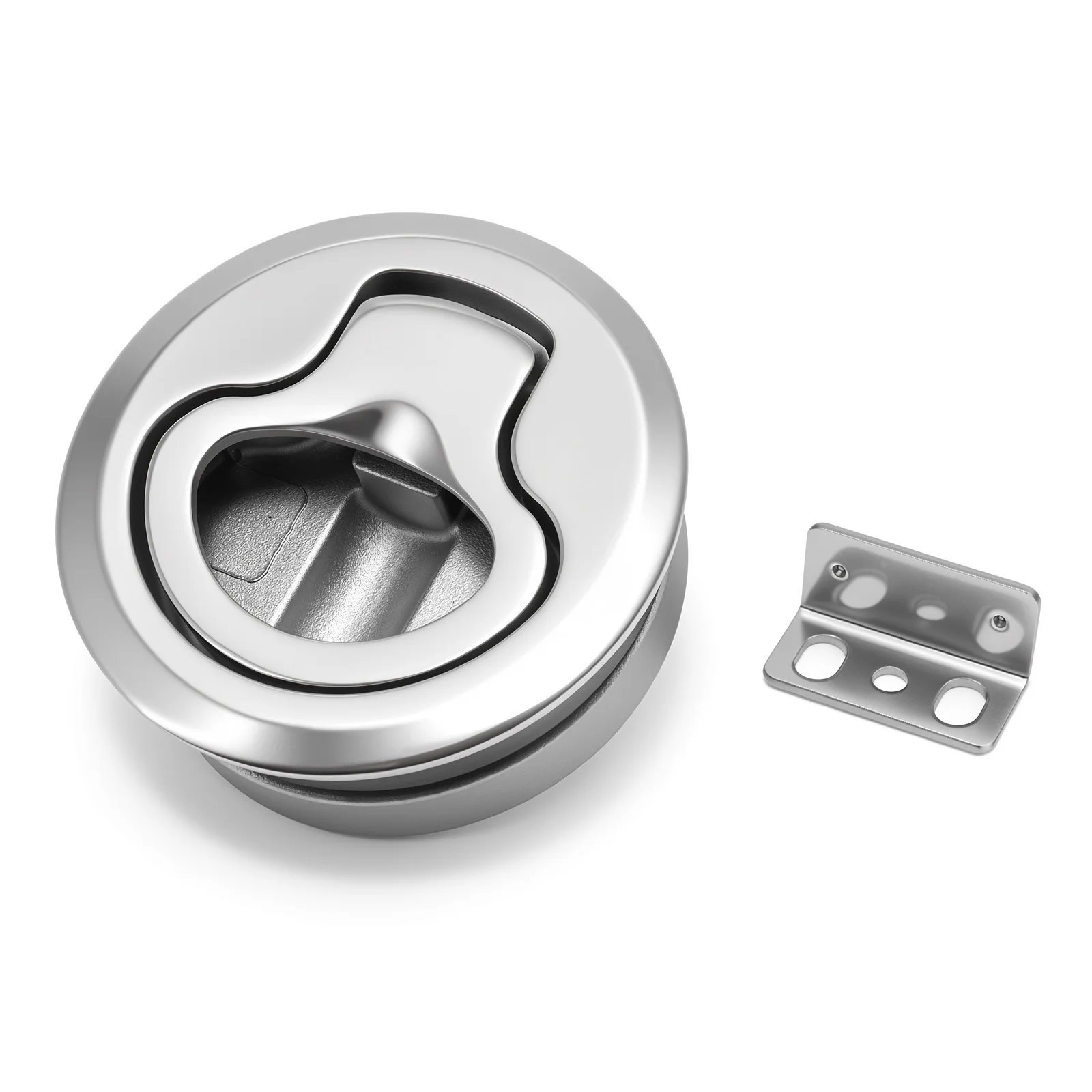 A Metal Handle Cabinet Pull Hatch Latch Marine Cupboard Grasp Handle Stainless Steel RV Yachts Camper Caravan Lock Latch Withou
A Metal Handle Cabinet Pull Hatch Latch Marine Cupboard Grasp Handle Stainless Steel RV Yachts Camper Caravan Lock Latch Withou
