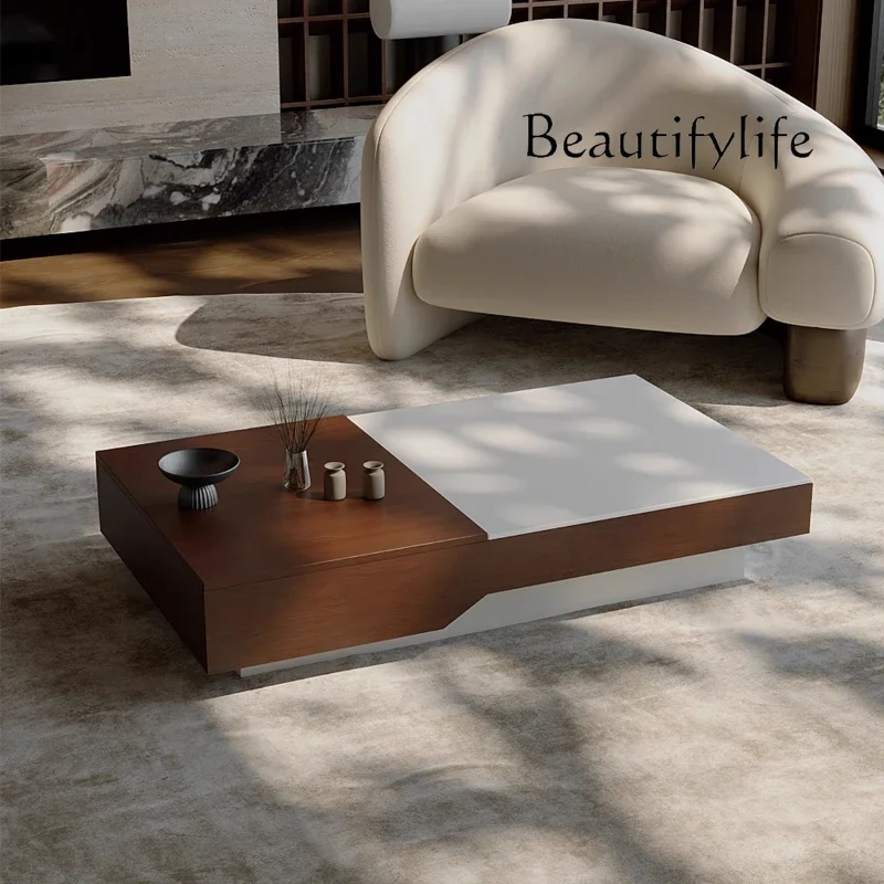 Y Smart Home Aesthetic Decor Coffee Table Brown Natural Wood Luxury Design End Table Side Nordic Designer Stolik Kawowy Salon Ho
Y Smart Home Aesthetic Decor Coffee Table Brown Natural Wood Luxury Design End Table Side Nordic Designer Stolik Kawowy Salon Ho