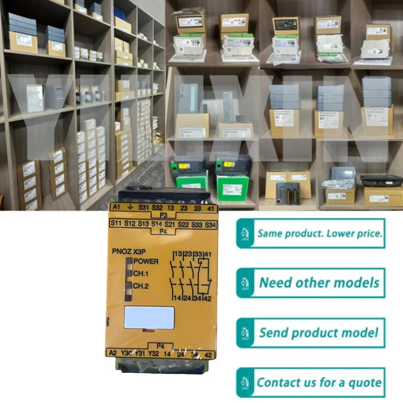 Новое оригинальное реле безопасности PNOZ X3P 777313 230 В
Новое оригинальное реле безопасности PNOZ X3P 777313 230 В