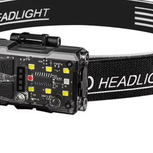 Rechargeable LED Headlamp Flashlight 360 Degree Rotation With Red Blue Multi-Function Outdoor Tools
Rechargeable LED Headlamp Flashlight 360 Degree Rotation With Red Blue Multi-Function Outdoor Tools