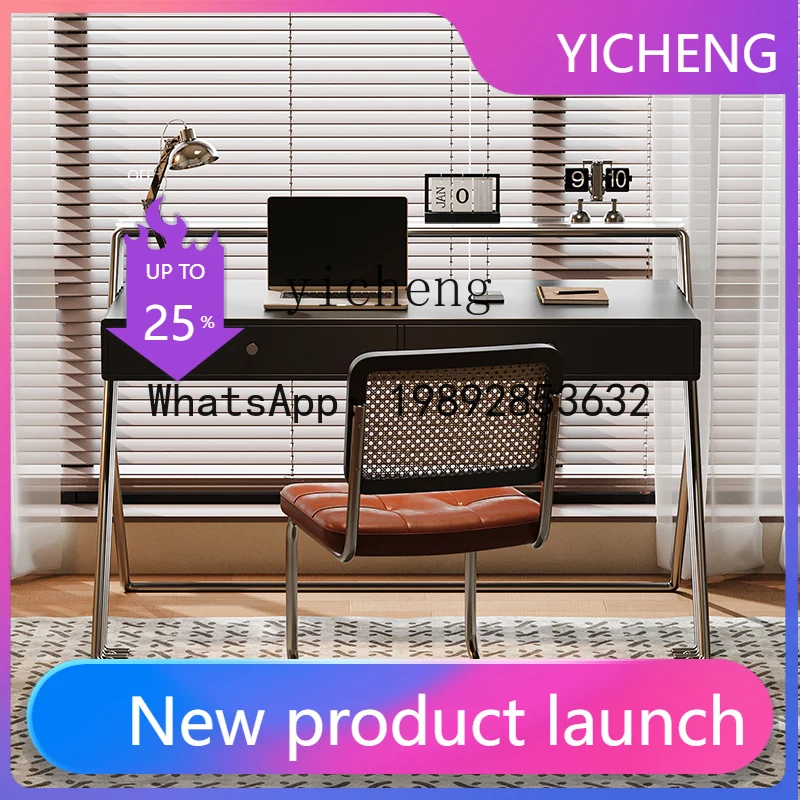 LYY new stainless steel desk antique computer desk study home creative desk
LYY new stainless steel desk antique computer desk study home creative desk