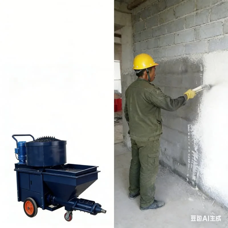 High Performance Wall Plastering Pump Mortar Cement Spray Machine for Building Renovation and Construction Work Customized Sale
High Performance Wall Plastering Pump Mortar Cement Spray Machine for Building Renovation and Construction Work Customized Sale