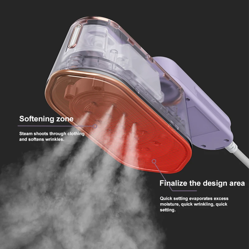 Handheld Steam Iron Electric Garment Steamer Hanging Machine Portable Clothes Ironing Machine 6 Holes For Travel Home
Handheld Steam Iron Electric Garment Steamer Hanging Machine Portable Clothes Ironing Machine 6 Holes For Travel Home