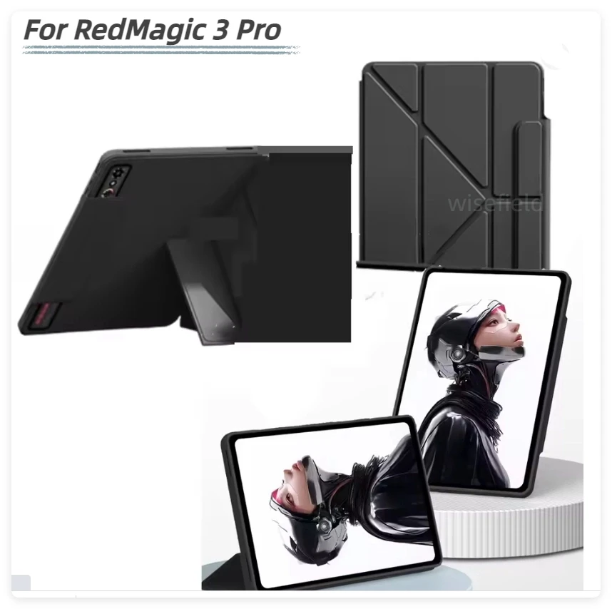 Складной чехол-подставка в Y-образном стиле для RedMagic Astra 9,06 дюйма, защитный чехол для игрового планшета RedMagic 3 Pro, многоугольный чехол из искусственной кожи
Складной чехол-подставка в Y-образном стиле для RedMagic Astra 9,06 дюйма, защитный чехол для игрового планшета RedMagic 3 Pro, многоугольный чехол из искусственной кожи